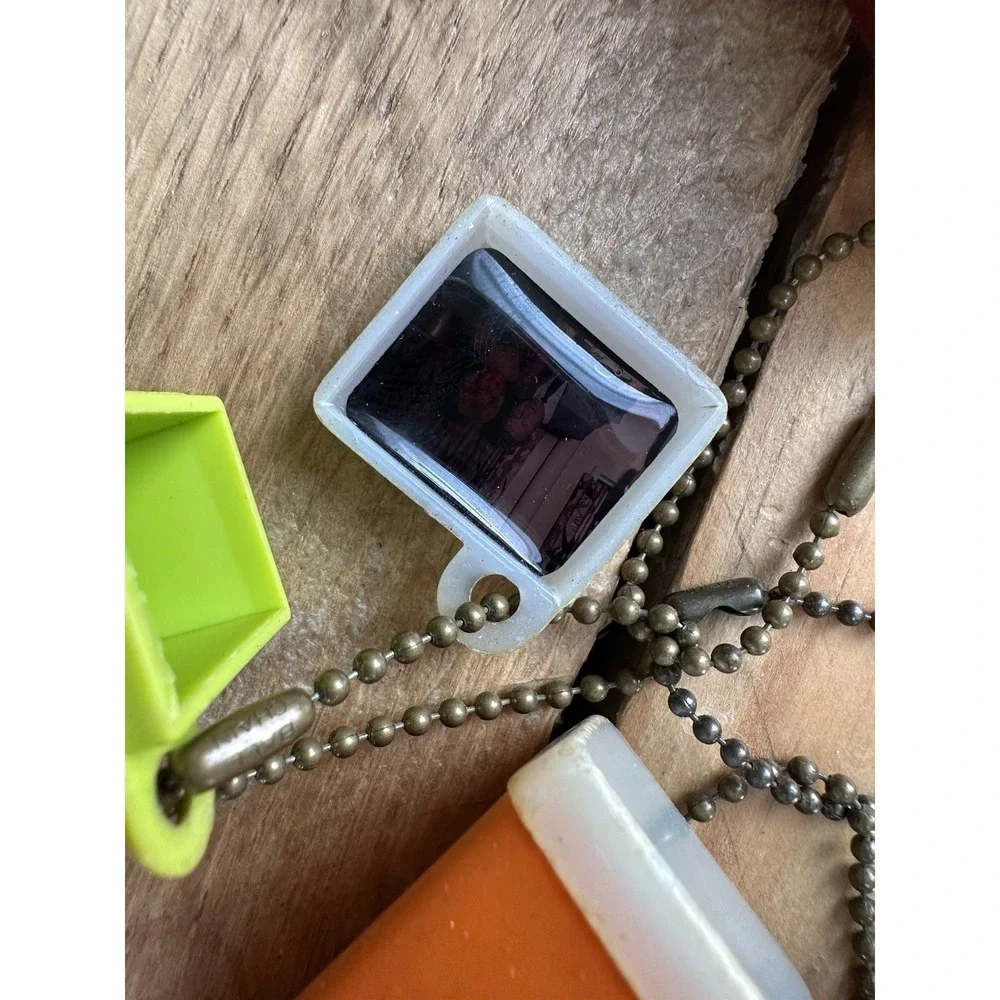 9 Vintage Generic Photo Film Negative Viewfinders Keychains‎ Lot